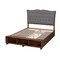 Baxton Studio Irena Transitional Wood Platform Storage Bed in Grey-Queen 237-12640-10669-ZORO - alternate 4
